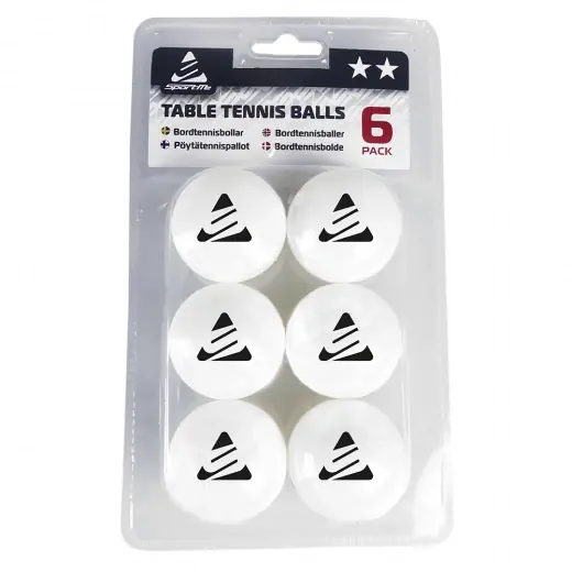Toppkvalitet | Sportme Bordtennisbollar 6-pack