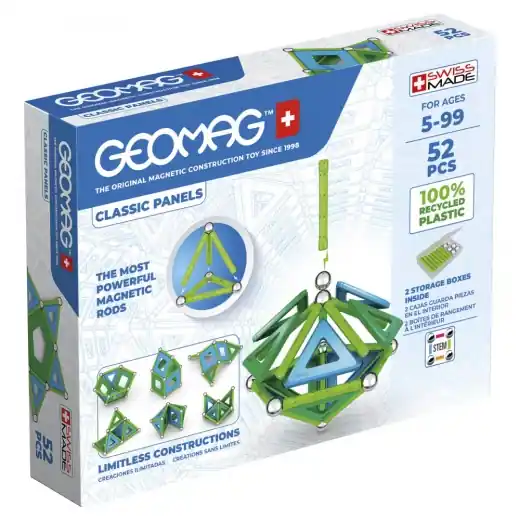Bästsäljare | Geomag Classic Panels Recycled 52 Bitar
