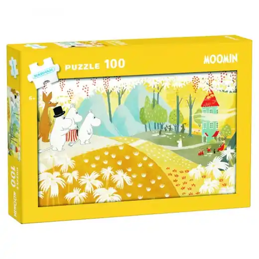 Bara denna vecka | Kärnan Pussel - Mumin 100 Bitar