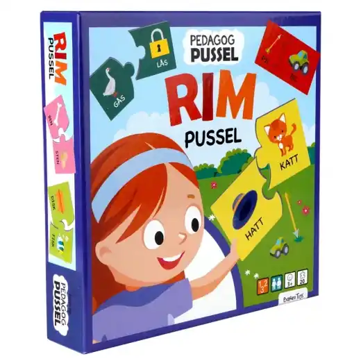 Toppsäljare | Pedagog Pussel - Rim Pussel 20 Bitar
