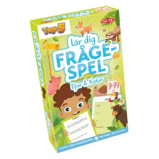 Lär dig Frågespel Djur & Natur | Nytt lägre pris