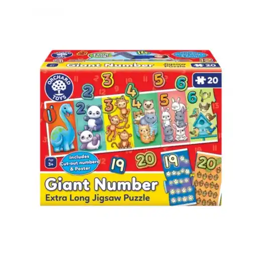 Expressfrakt | Pussel Giant Number 20 Bitar