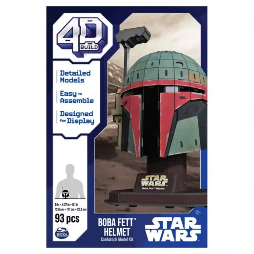 Väl omtyckt | 4D Puzzles Boba Fett Helmet