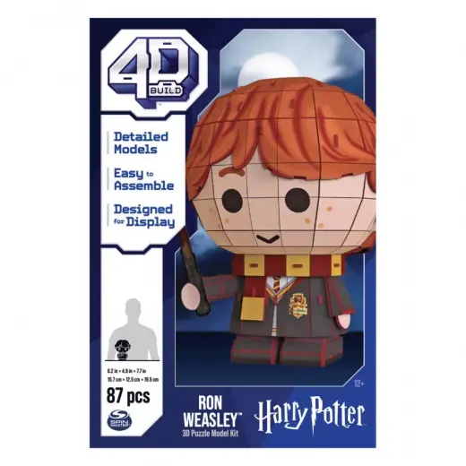 Trygg betalning - 4D Puzzles - Ron Weasley Chibi Solid 87 Bitar