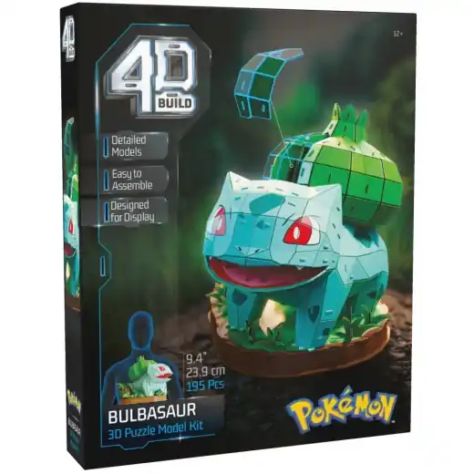 4D Pussel Pokémon Bulbasaur 30 cm - Väl omtyckt