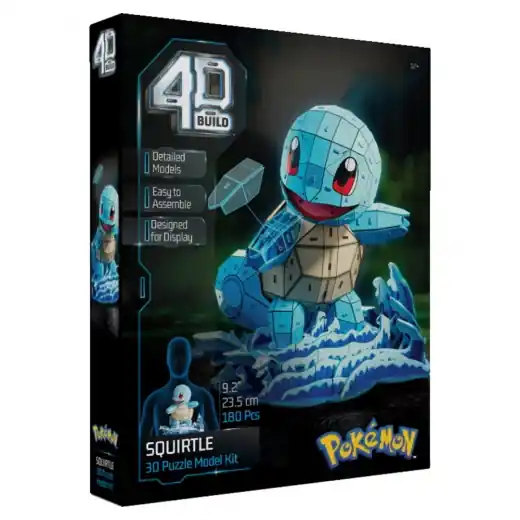 Favorit - 4D Pussel Pokemon Squirtle 23 cm