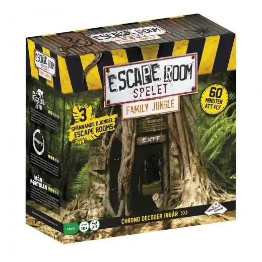Escape Room Spelet - Family Jungle Swe | Slutrea