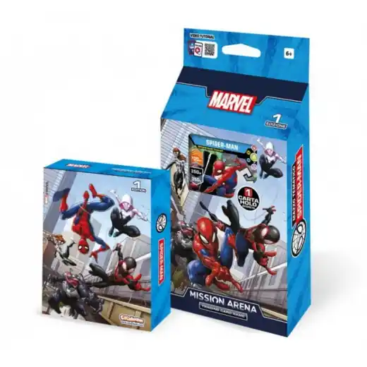 Marvel Mission Arena TCG - Starter Spider-Man Spider-Man Edition - Försäljningssuccé