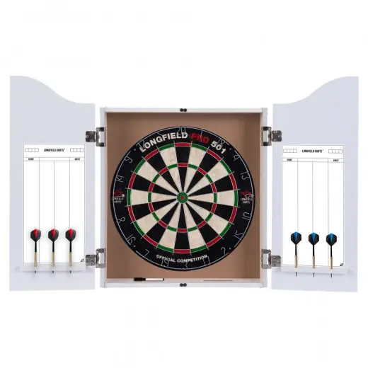 Kundernas favorit | Longfield Darts Pro Set - Vit