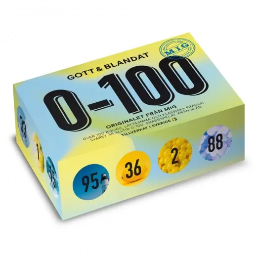 MIG 0-100 Gott & Blandat | Slutrea