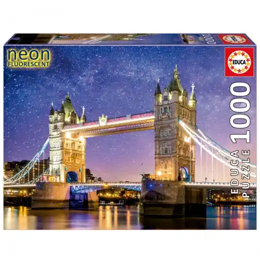 Spara mer | Educa Pussel Tower Bridge, London 1000 Bitar