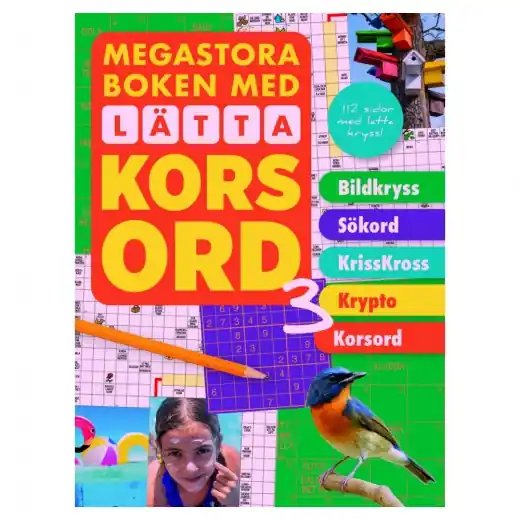 Specialerbjudande - Megastora boken med lätta korsord 3