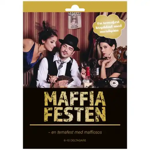 Svenska Mordgåtor - Maffiafesten - Bra pris just nu