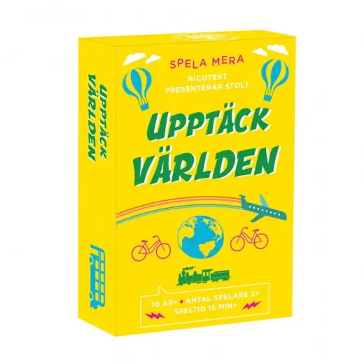 Spela mera Upptäck världen - Trygg betalning