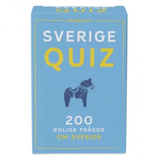 SnabbQuiz Sverigequiz - Handla säkert
