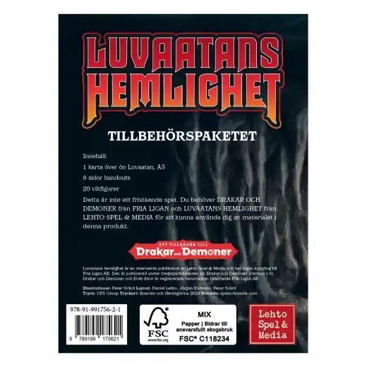 Drakar och Demoner - Luvaatans hemlighet Tillbehörspaketet | Deal