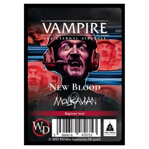 Riktigt fynd - Vampire The Eternal Struggle TCG - New Blood Malkavian