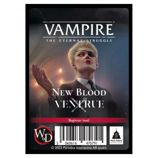 Vampire The Eternal Struggle TCG - New Blood Ventrue | Kan beställas online