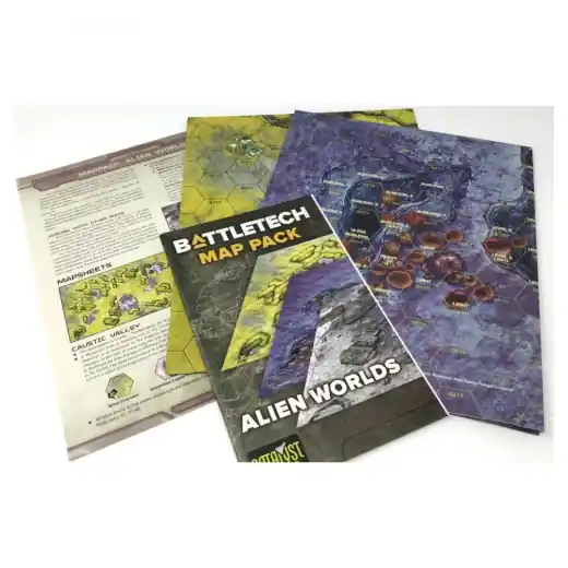 Mycket efterfrågad - BattleTech Map Pack - Alien Worlds (Exp.)