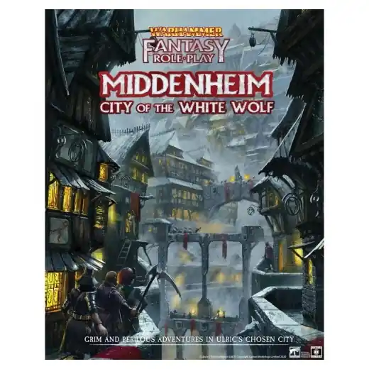 Warhammer Fantasy Roleplay Middenheim - City of the White Wolf - Nyhet i webbutiken