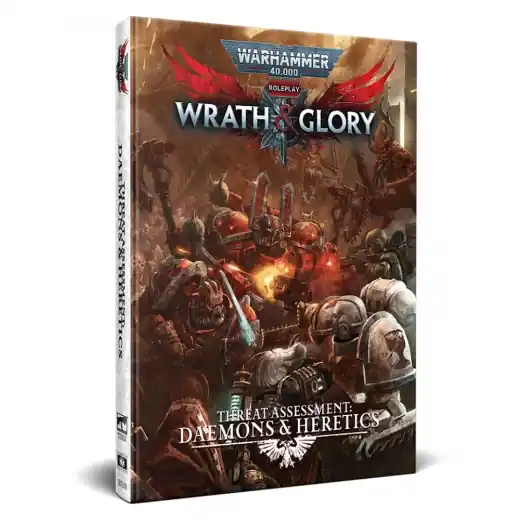 Begränsat antal - Warhammer 40,000 RPG Wrath & Glory - Threat Assessment Daemons & Heretics