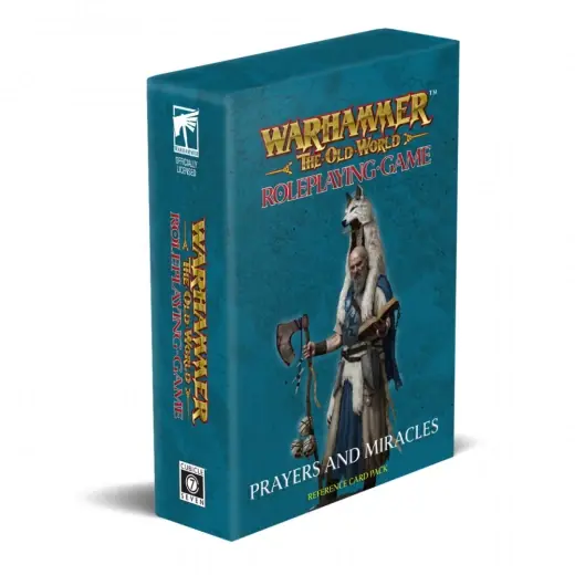 Endast idag | Warhammer The Old World RPG - Prayers & Miracles Card Deck