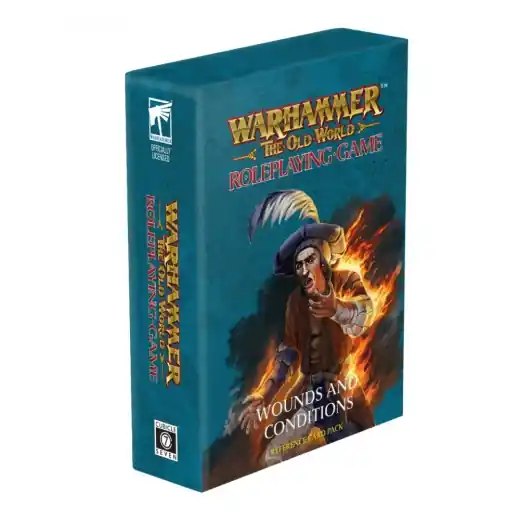 Warhammer The Old World RPG - Wounds & Conditions Card Deck - Storsäljare