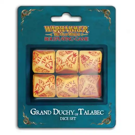 Warhammer The Old World RPG - Grand Duchy of Talabec Dice Set | Lägg i varukorg