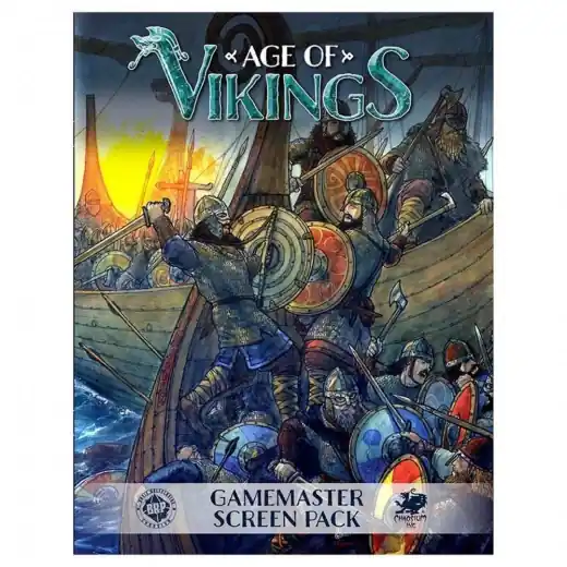 Age of Vikings RPG Game Master Screen Pack - Slutrea