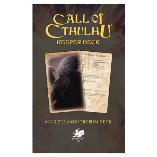 Call of Cthulhu RPG Keeper Deck - Malleus Monstrorum - Prisnedsättning