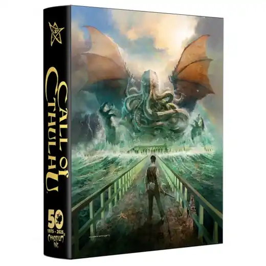 Call of Cthulhu RPG Chaosium 50th Anniversary Slipcase Set - Nytt lägre pris