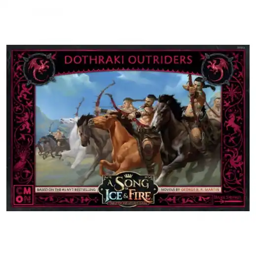 Prissänkt - A Song of Ice & Fire Miniatures Game - Dothraki Outriders (Exp.)