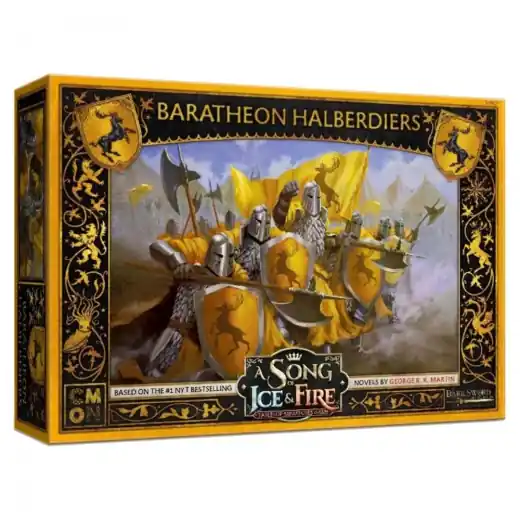 Nyhet i webbutiken - A Song of Ice & Fire Miniatures Game - Baratheon Halberdiers (Exp.)