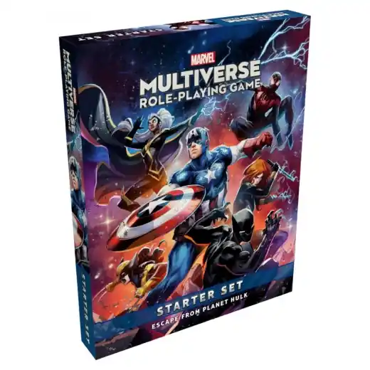 Begränsat lager | Marvel Multiverse RPG Starter Set - Escape From Planet Hulk