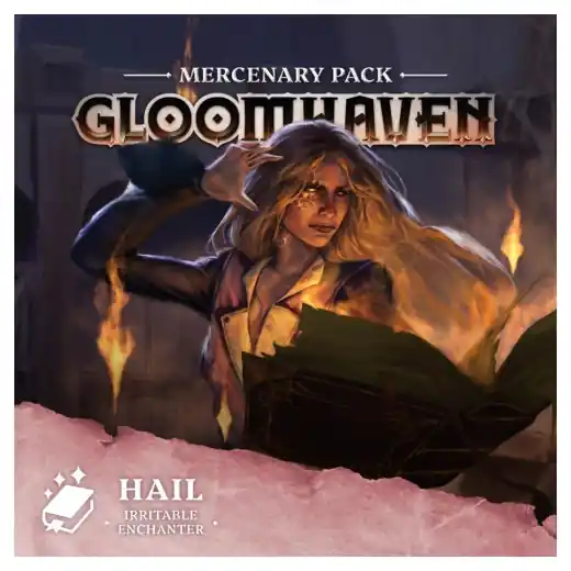Väl omtyckt | Gloomhaven Mercenary Pack - Hail, Irritable Enchanter (Exp.)