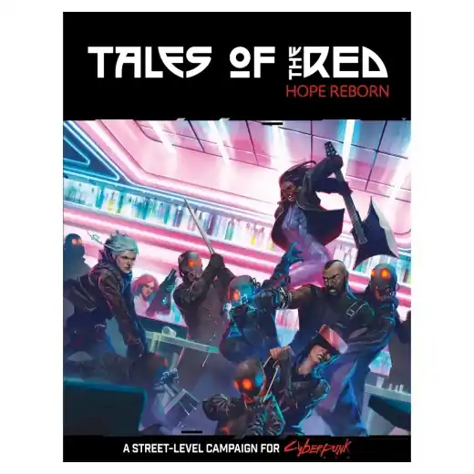 Cyberpunk Red RPG Tales of the Red Hope Reborn | Toppkvalitet