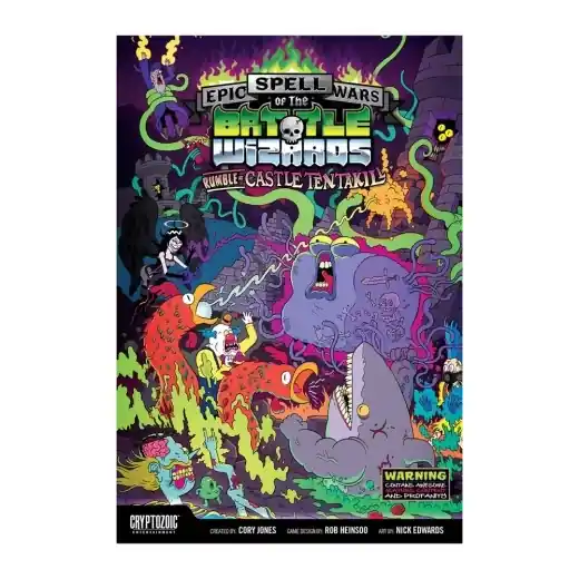 Epic Spell Wars of the Battle Wizards Rumble at Castle Tentakill - Handla säkert