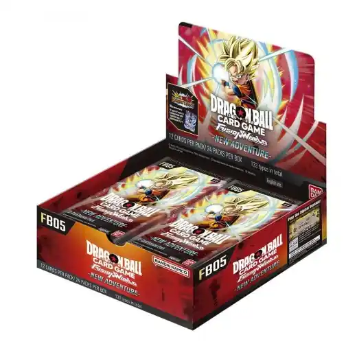 Premium - Dragon Ball Super Card Game Fusion World - New Adventure Booster Display FB05