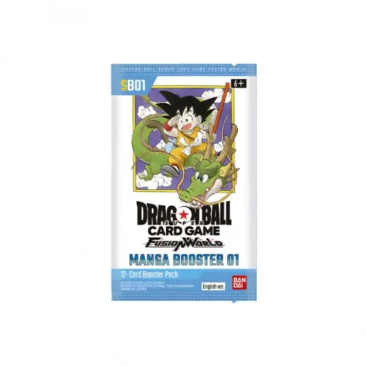 Köp online - Dragon Ball Super Card Game Fusion World - Manga Booster Pack SB01