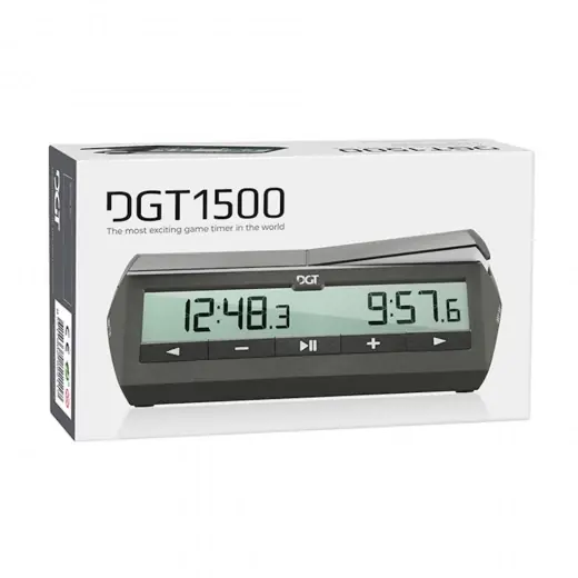 Snabb frakt | DGT1500 Grey digital schackklocka