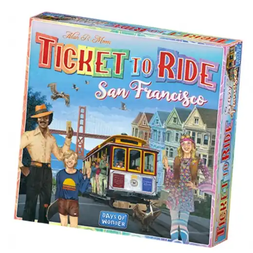 Nyhet i webbutiken | Ticket to Ride San Francisco (Eng)