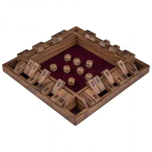 Kan beställas | Shut the box 4