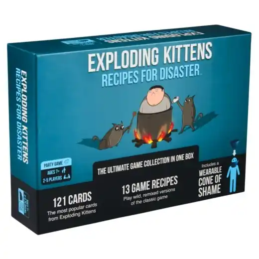 Exploding Kittens Recipes for Disaster - Toppkvalitet