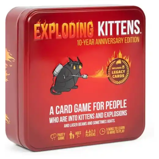 Exploding Kittens 10-Year Anniversary Edition (Eng.) | Kan beställas