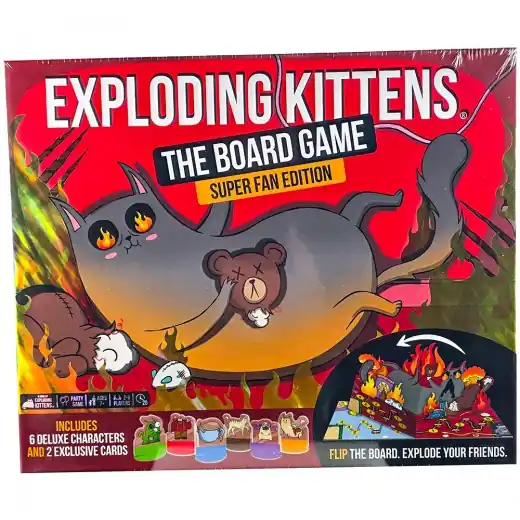 Exploding Kittens The Board Game (Swe) | Missa inte