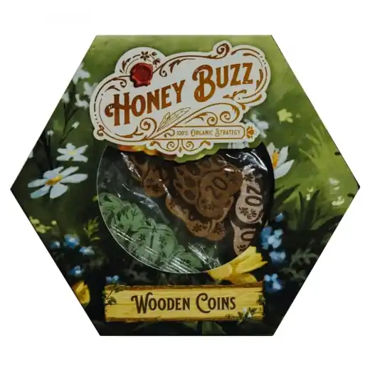 Honey Buzz Wooden Coins (Exp.) | Enkel beställning