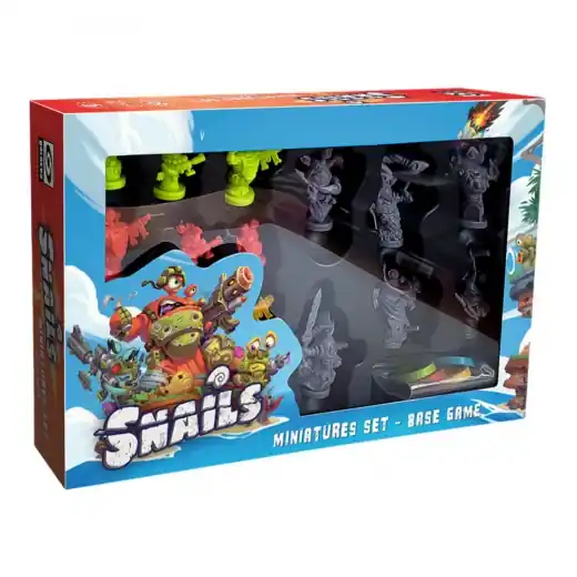 Väl omtyckt | Snails Miniatures Set - Base Game (Exp.)