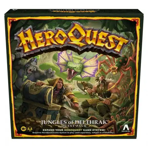 HeroQuest Jungles of Delthrak (Exp.) - Snart slut