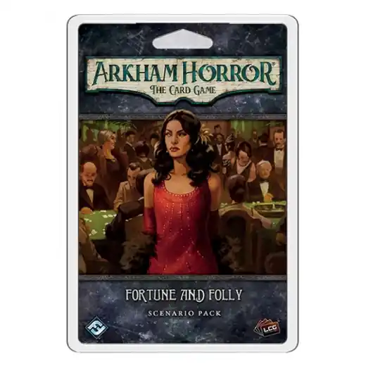 Riktigt fynd | Arkham Horror TCG - Fortune and Folly Scenario Pack (Exp.)