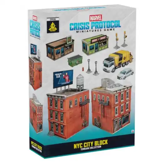 Expressleverans | Marvel Crisis Protocol - NYC City Block Terrain Collection (Exp.)
